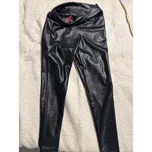 Spanx Faux Leather Leggings M